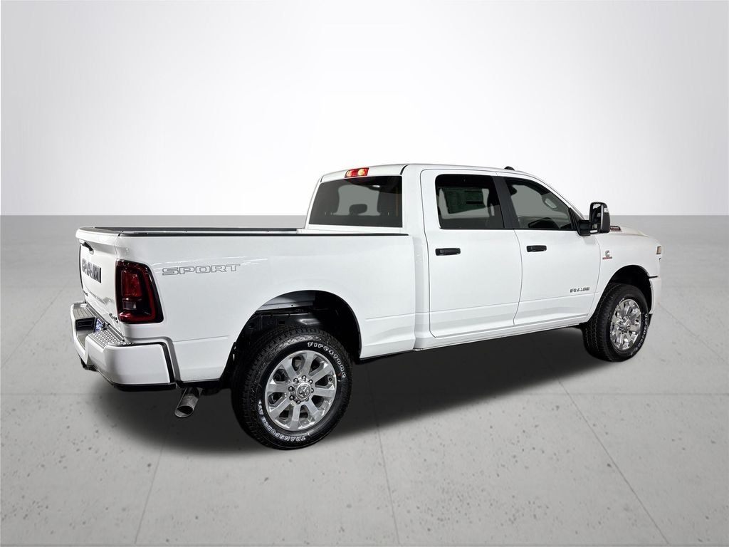 New 2026 Bright White Clear-Coat Exterior Paint RAM Big Horn image 6
