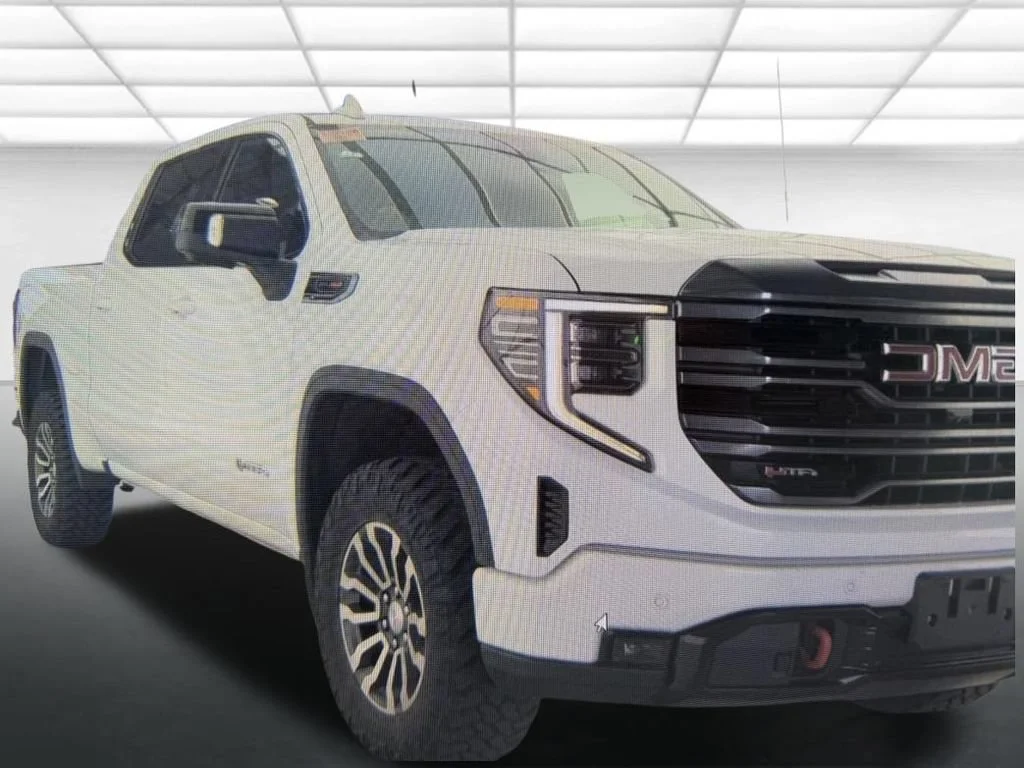 Used 2022 Summit White GMC AT4 image 1