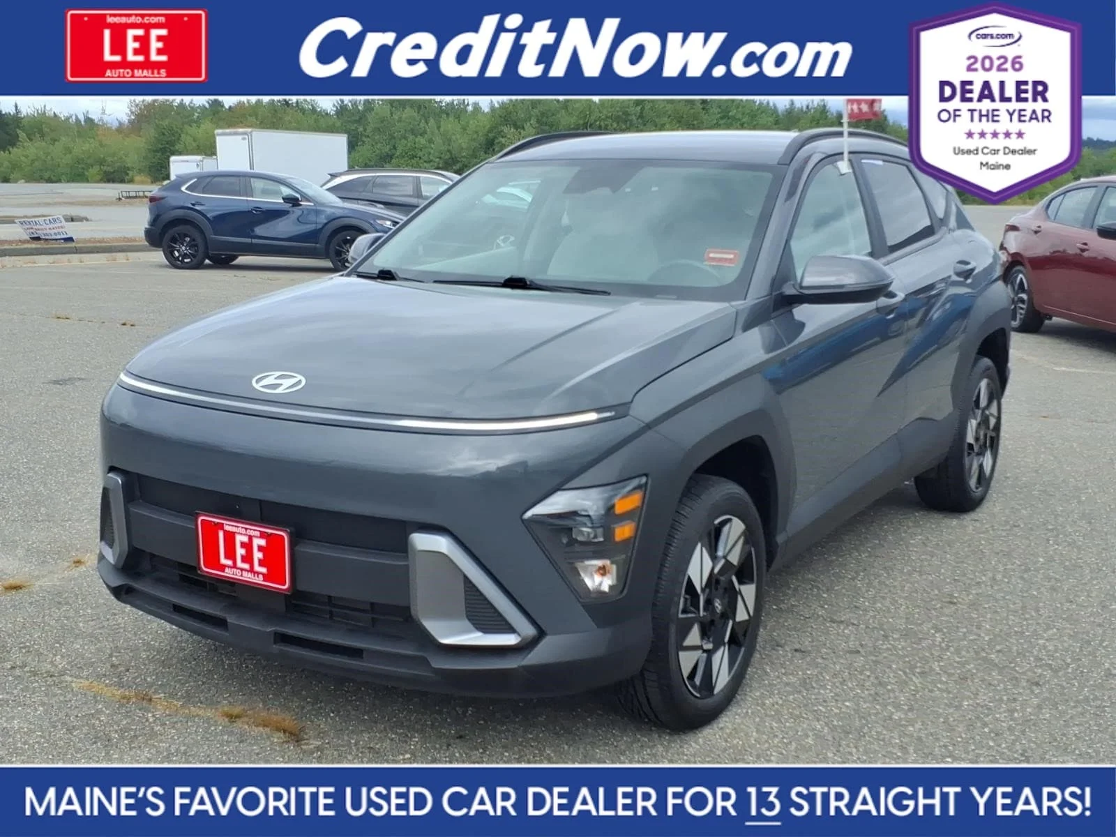 Used 2025 Gray Pearl Hyundai SEL image 1