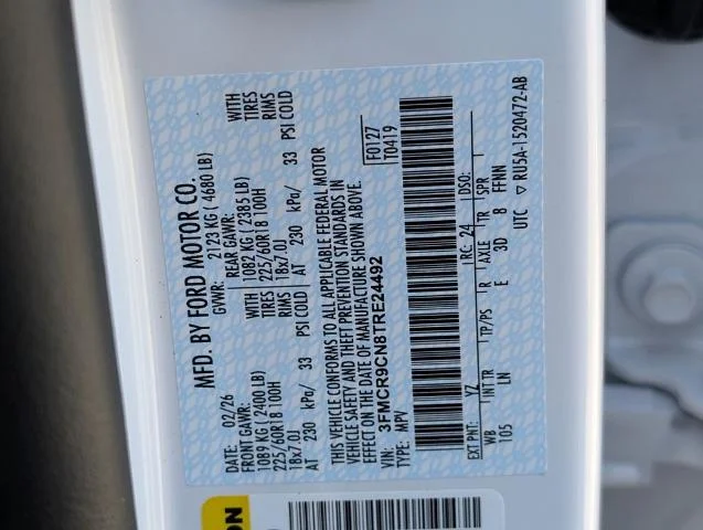 New 2026 Oxford White Ford Outer Banks® image 24