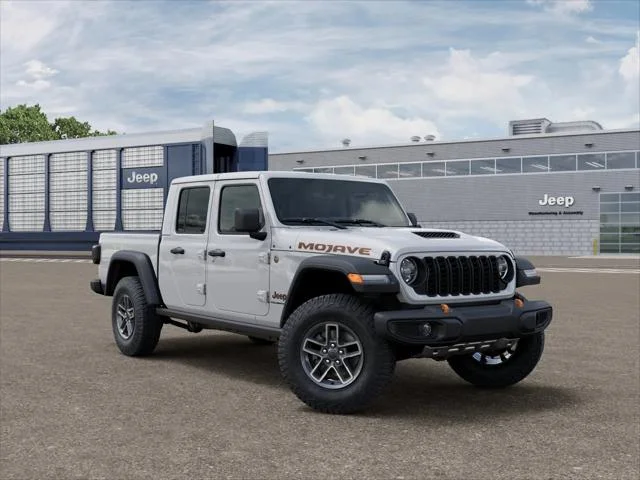 New 2026 Bright White Clear-Coat Exterior Paint Jeep Mojave image 3