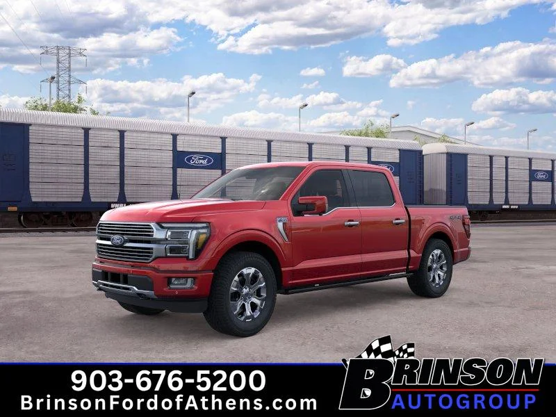 New 2026 Ruby Red Metallic Tinted Clearcoat Ford Platinum image 1