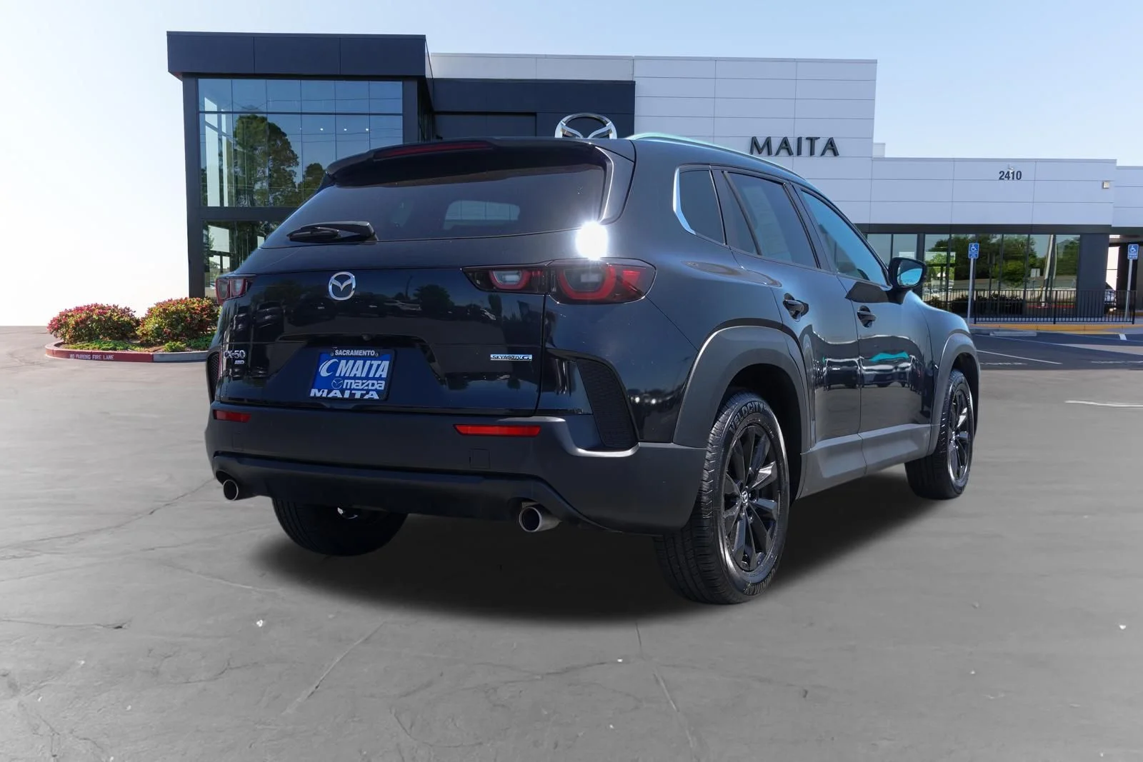 Certified Used 2025 Jet Black Mica Mazda 2.5 S Preferred Package image 4