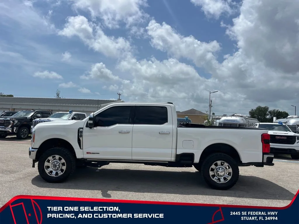 Used 2023 White Ford King Ranch image 8