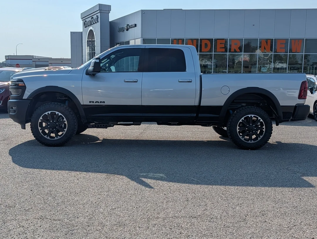 New 2026 Silver RAM Rebel - - Rebel Level 1 Pkg - Surround View Camera - Ventilated Seats - Tow Technology Grp & More! image 5