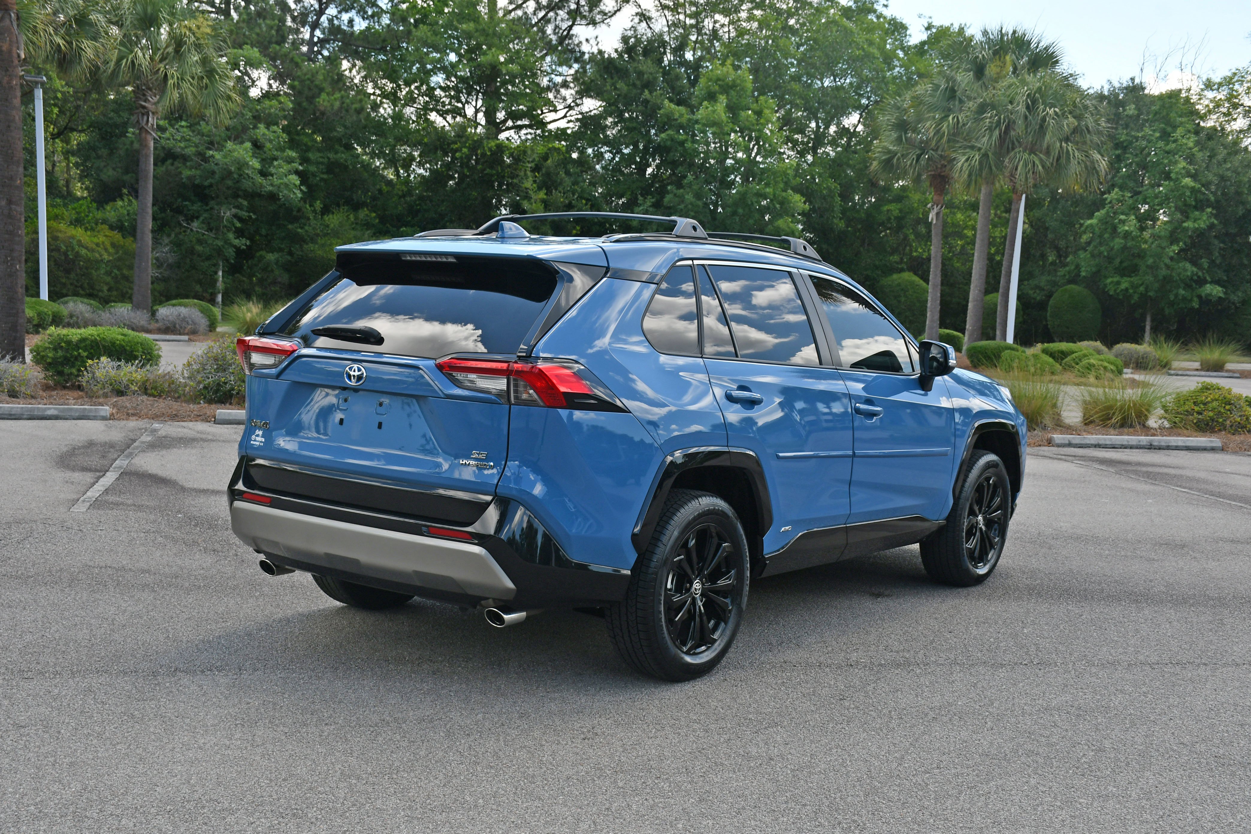 Used 2024 Blue Toyota SE image 3