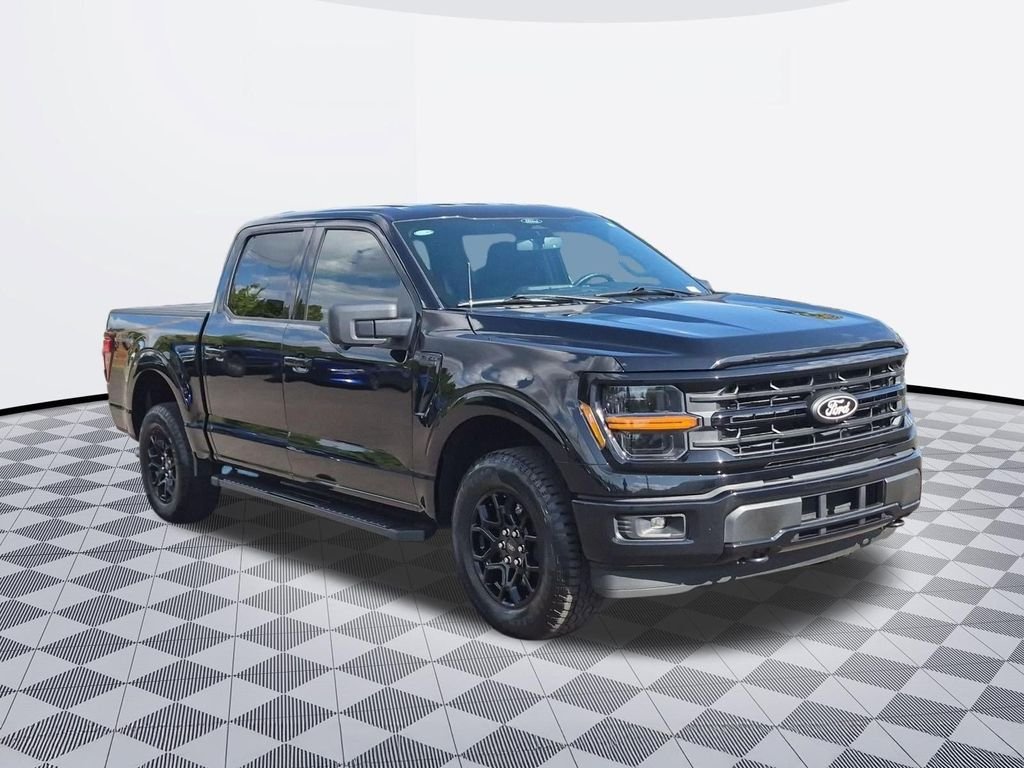 Certified Used 2024 Black Metallic Ford XLT image 8