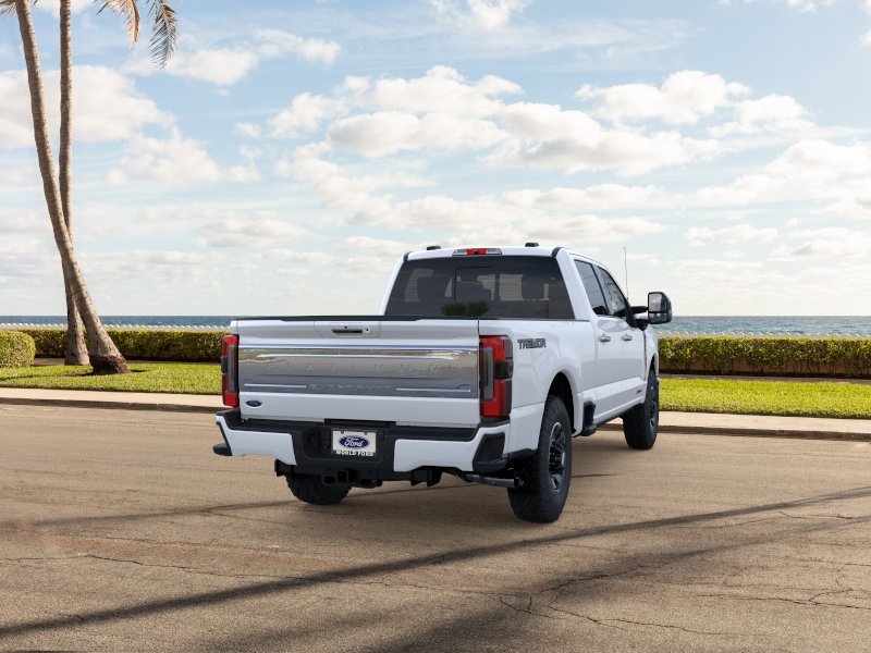 New 2026 Star White Metallic Tri-Coat Ford F-250® Platinum® image 8