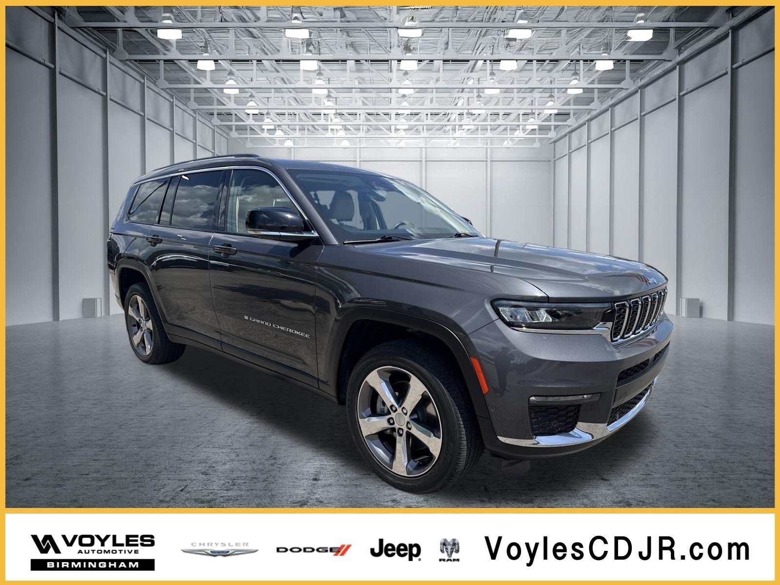 Used 2022 Baltic Gray Metallic Clearcoat Jeep Limited image 1
