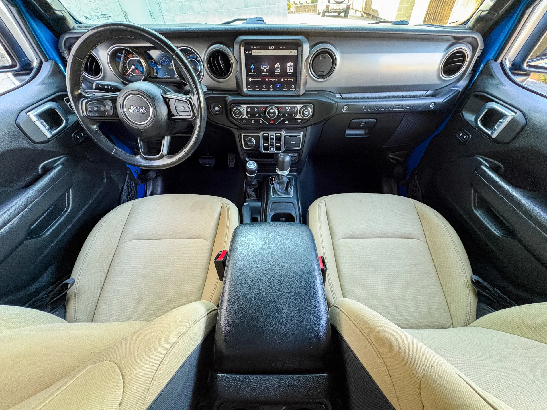 Used 2023 Blue Jeep Sport image 30