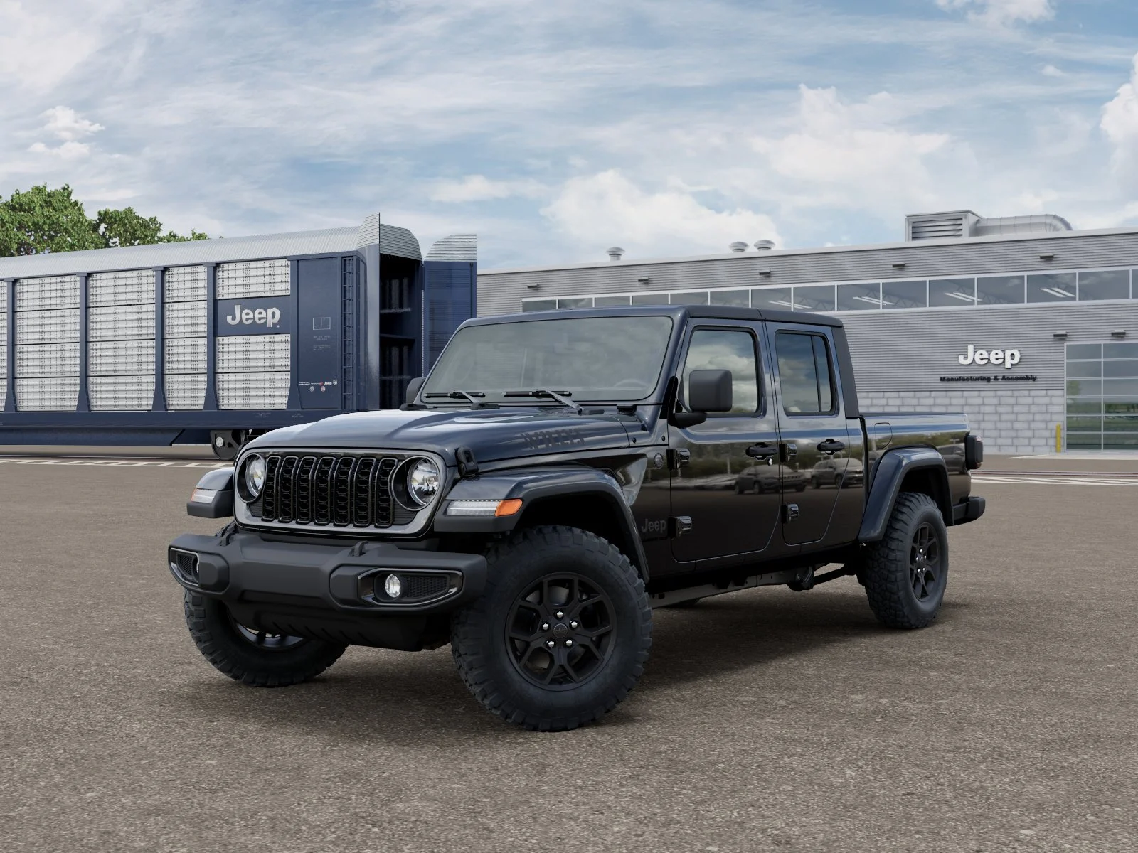 New 2026 Black Clear-Coat Exterior Paint Jeep Willys image 27