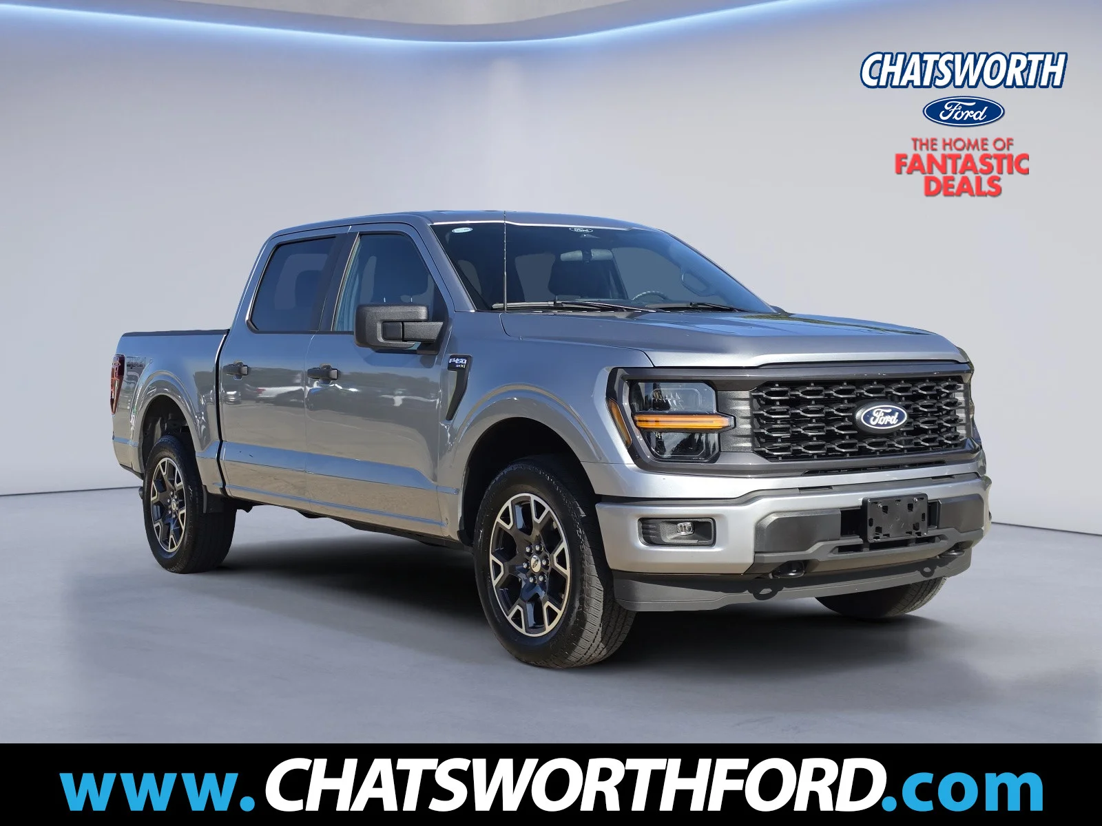 Certified Used 2025 Iconic Silver Metallic Ford STX image 1