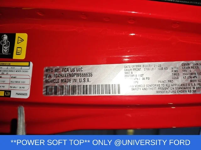Used 2023 Red Jeep Altitude image 33