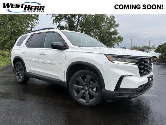 Used 2025 Platinum White Pearl Honda Sport image 1