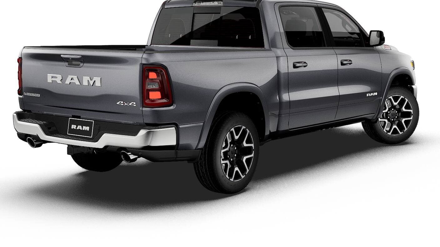New 2027 Granite Crystal Metallic Clear-Coat Exterior Paint RAM LARAMIE image 14