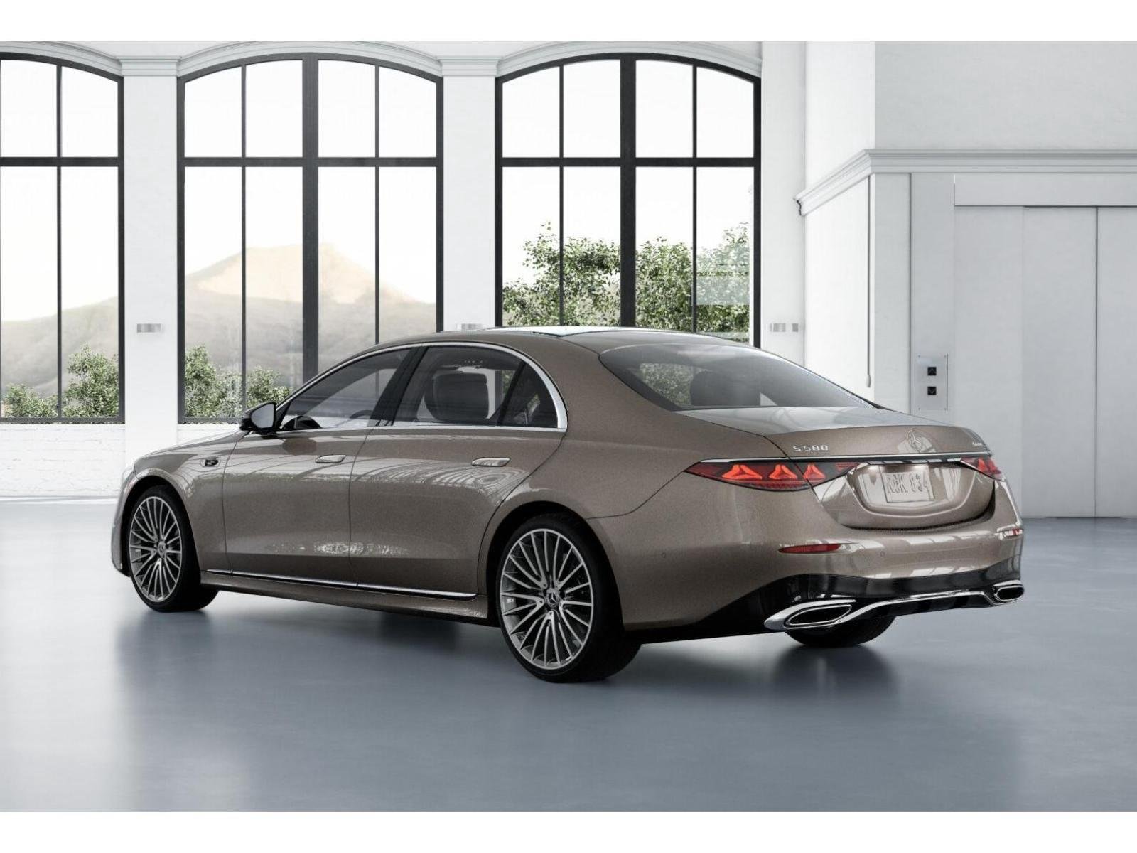 New 2027 Sonoran Brown Metallic MERCEDES-BENZ S 580 4MATIC® SEDAN image 29
