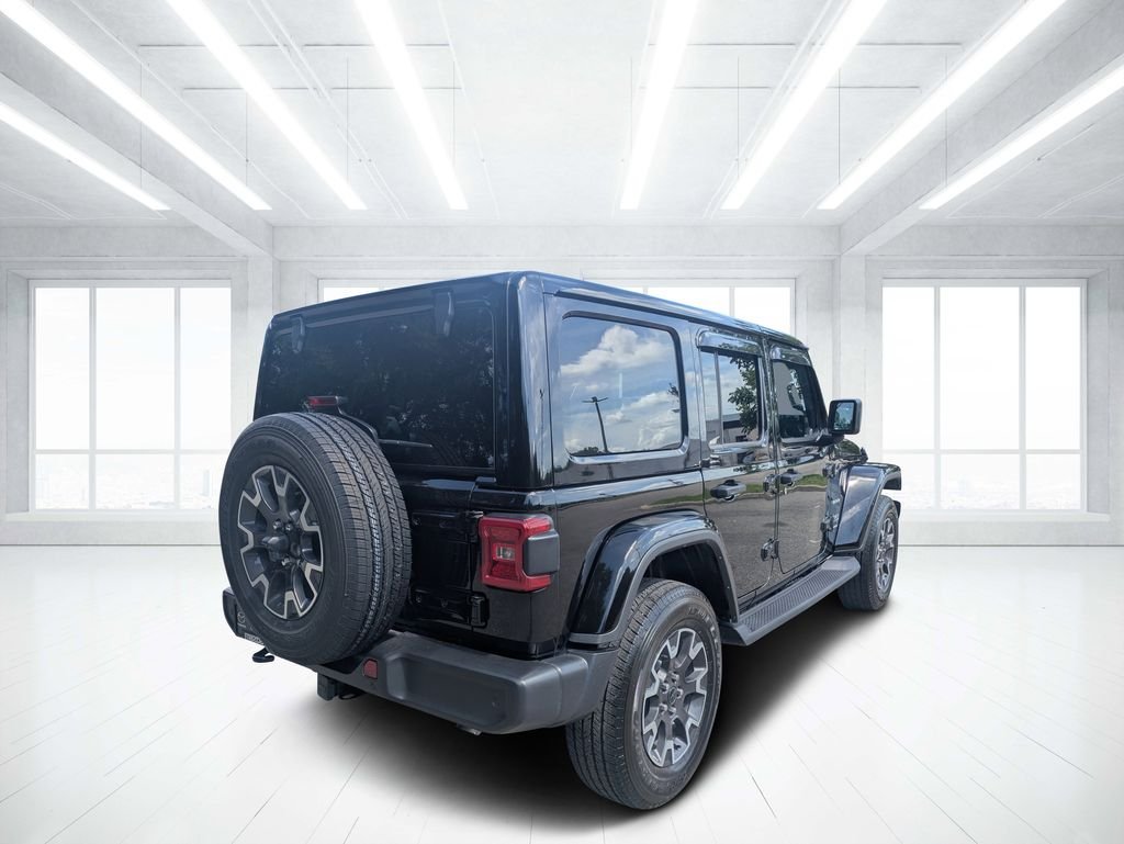 Used 2024 Black Jeep Sahara image 3