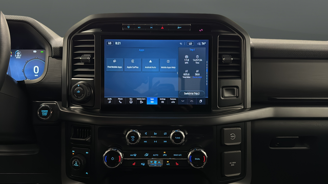 Used 2024 Antimatter Blue Metallic Ford XLT image 13