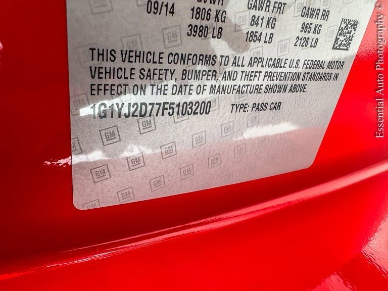 2015 CHEVROLET CORVETTE - Image 28