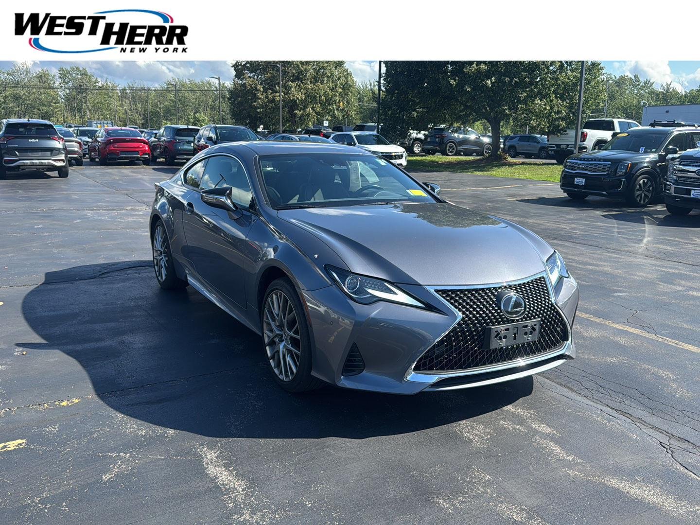 Used 2020 Nebula Gray Pearl Lexus RC 300 image 1