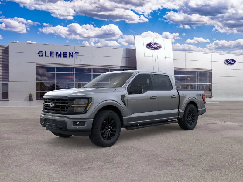 New 2026 Carbonized Gray Metallic Ford XLT image 1