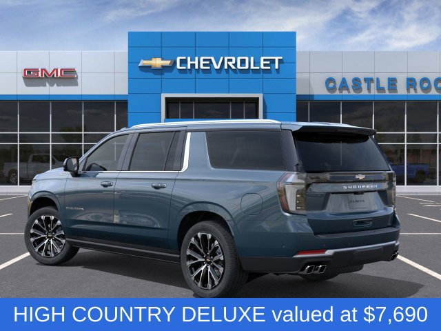Used 2026 Lakeshore Blue Metallic Chevrolet High Country image 3