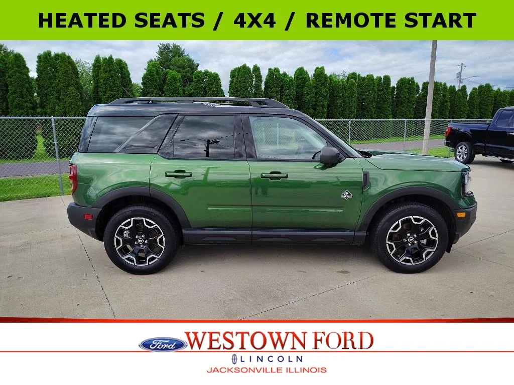 Used 2025 Eruption Green Metallic Ford Outer Banks image 1