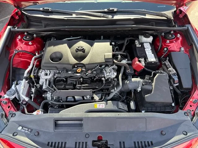 Used 2021 Supersonic Red Toyota SE image 27