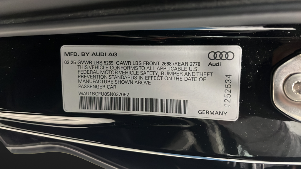 Used 2025 Black Audi  image 27