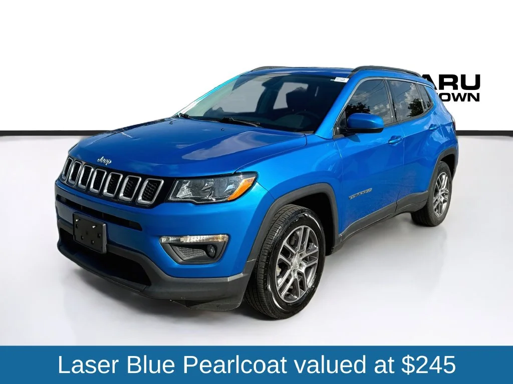 Used 2020 Blue Jeep Latitude image 3