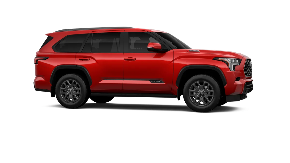 New 2026 Supersonic Red Toyota Platinum image 46