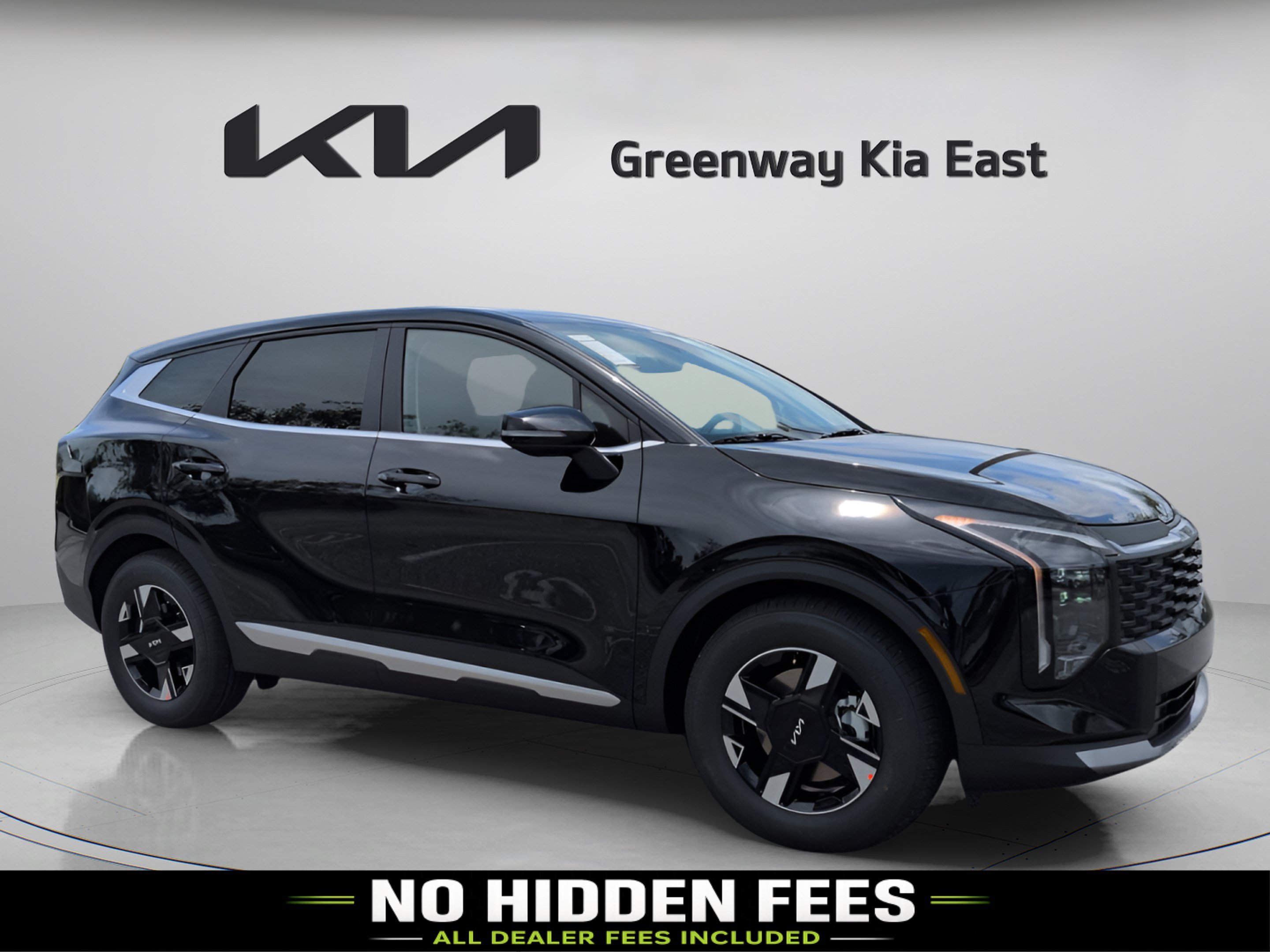 New 2026 Ebony Black Kia LX image 1