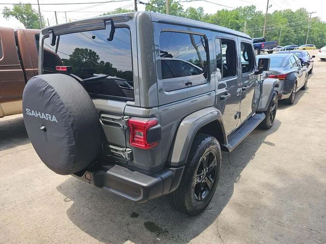Used 2021 Gray Jeep Unlimited Sahara Altitude image 5