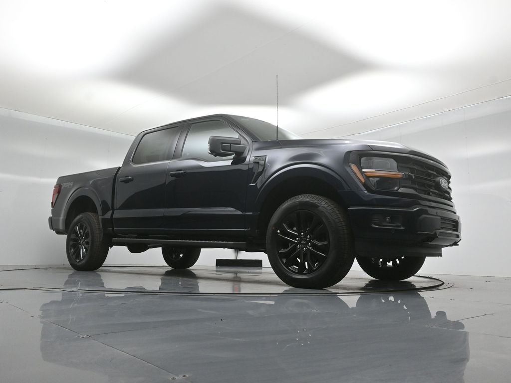 New 2026 Antimatter Blue Metallic Ford XLT image 3