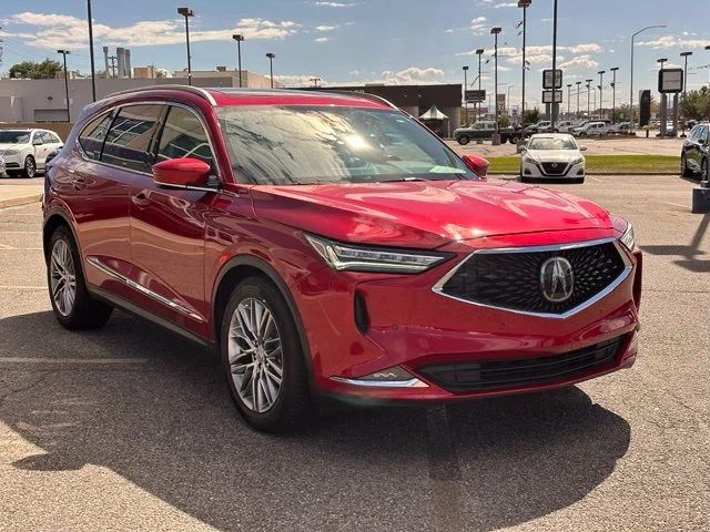Certified Used 2022 Performance Red Pearl Acura SH-AWD ADVANCE image 4