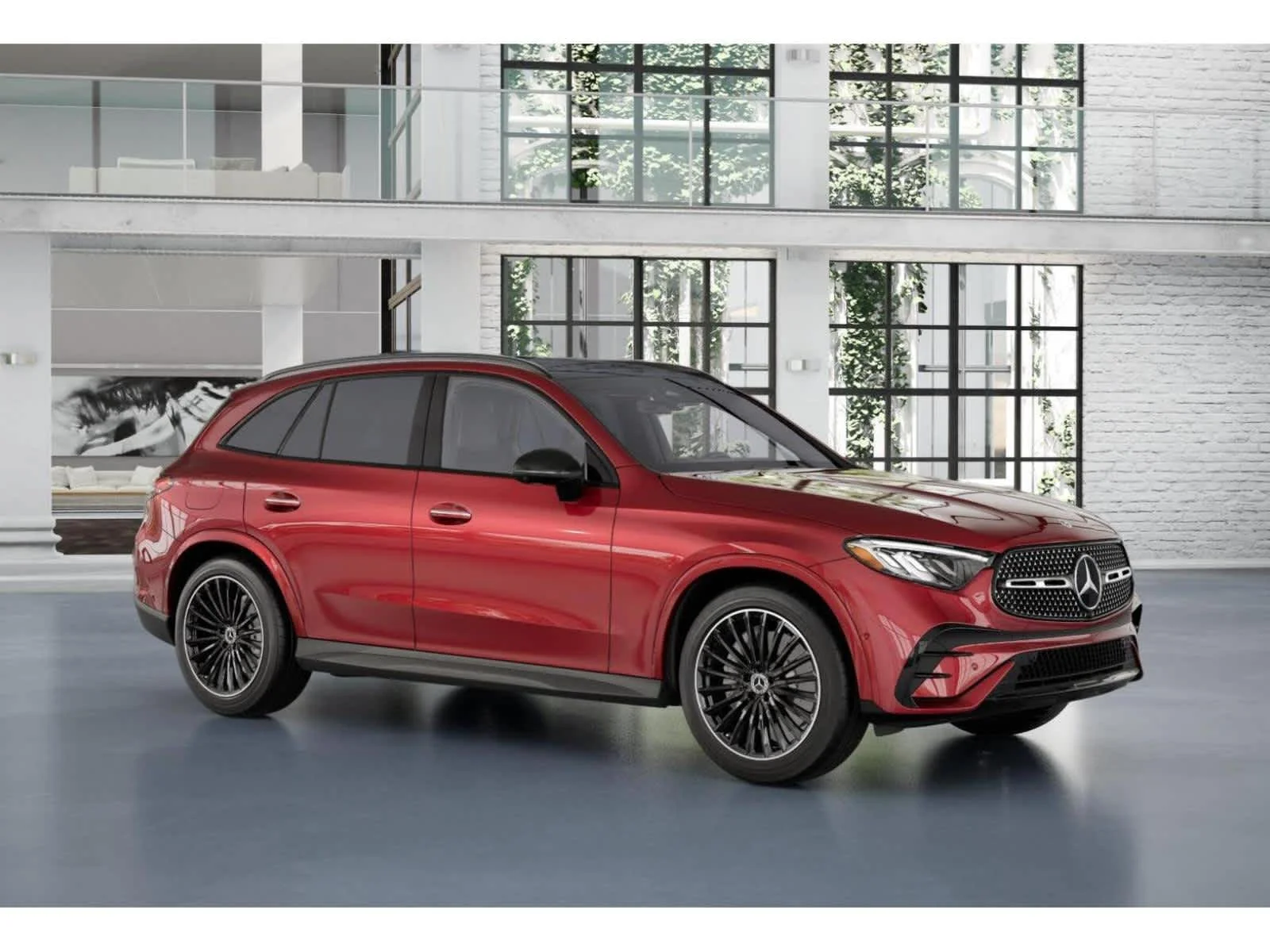 New 2026 MANUFAKTUR Patagonia Red Metallic Mercedes-Benz GLC 300 image 12