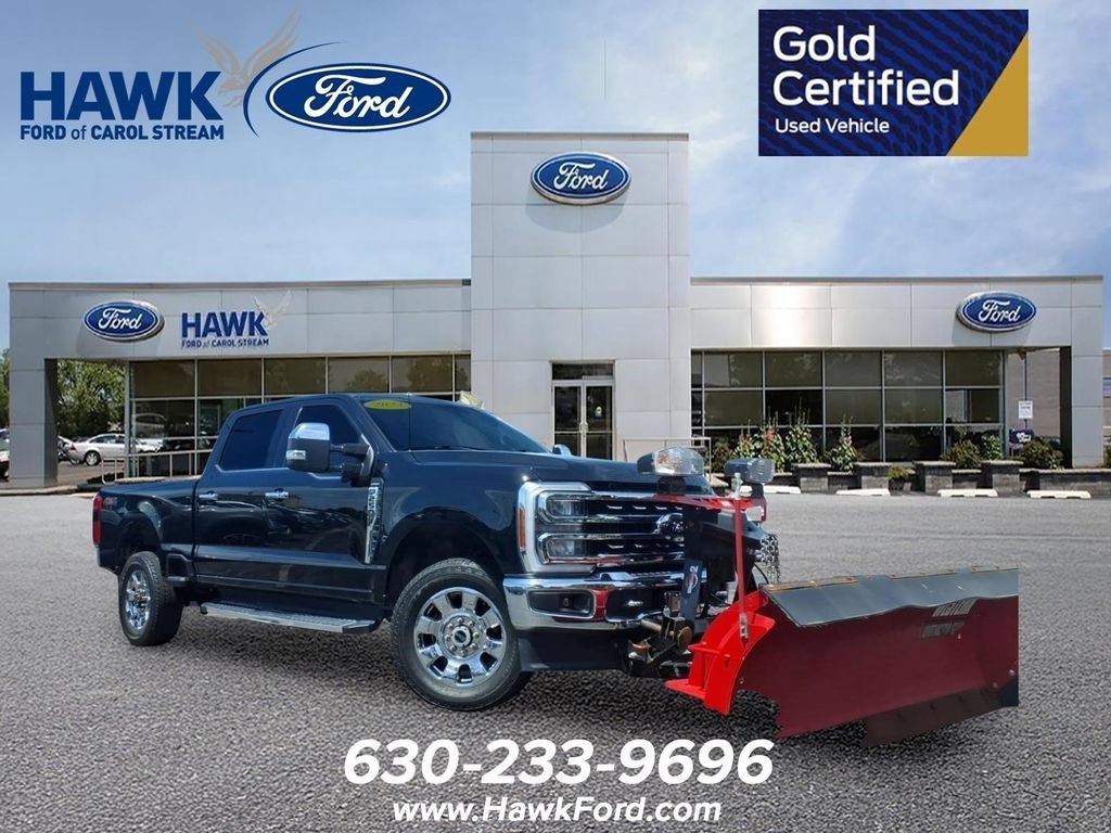 Certified Used 2023 Black Ford Lariat image 1