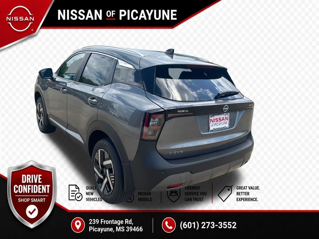 New 2026 Gun Metallic Nissan SV image 3
