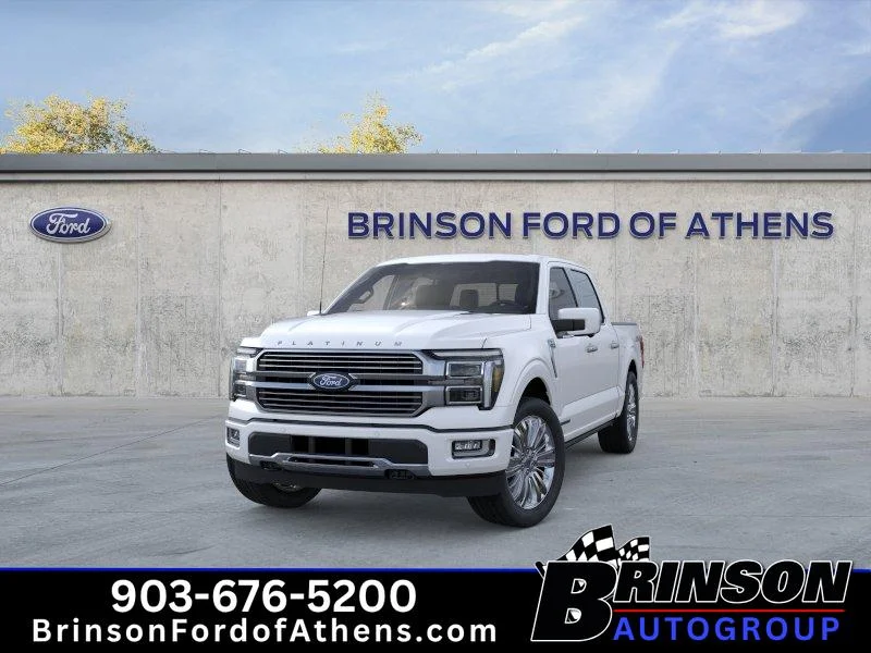 New 2026 Star White Metallic Tri-Coat Ford Platinum® image 2