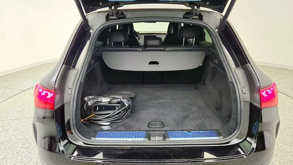 Used 2024 Obsidian Black Metallic Mercedes-Benz EQE 350+ SUV w/ Nappa Leather & Ventilated Seats image 20