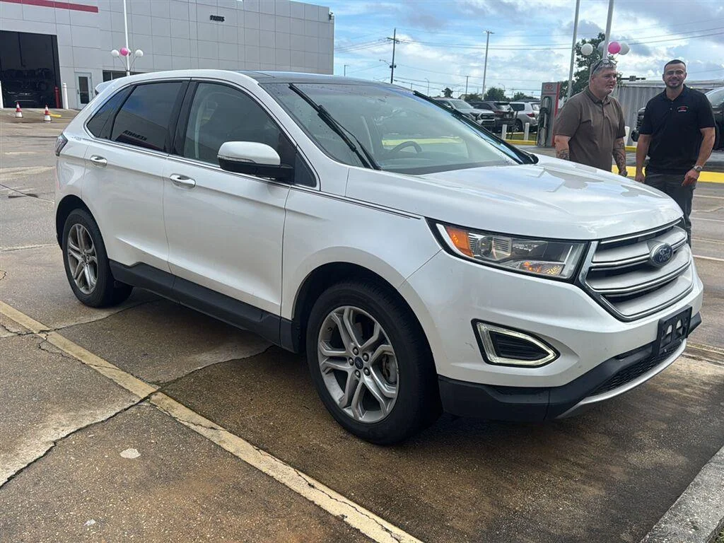 Used 2016 Ford Edge Titanium with VIN 2FMPK4K94GBB86464 for sale in Kenner, LA