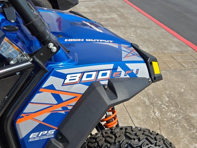 Used 2013 Blue Fire/Orange Polaris 800 EPS image 8