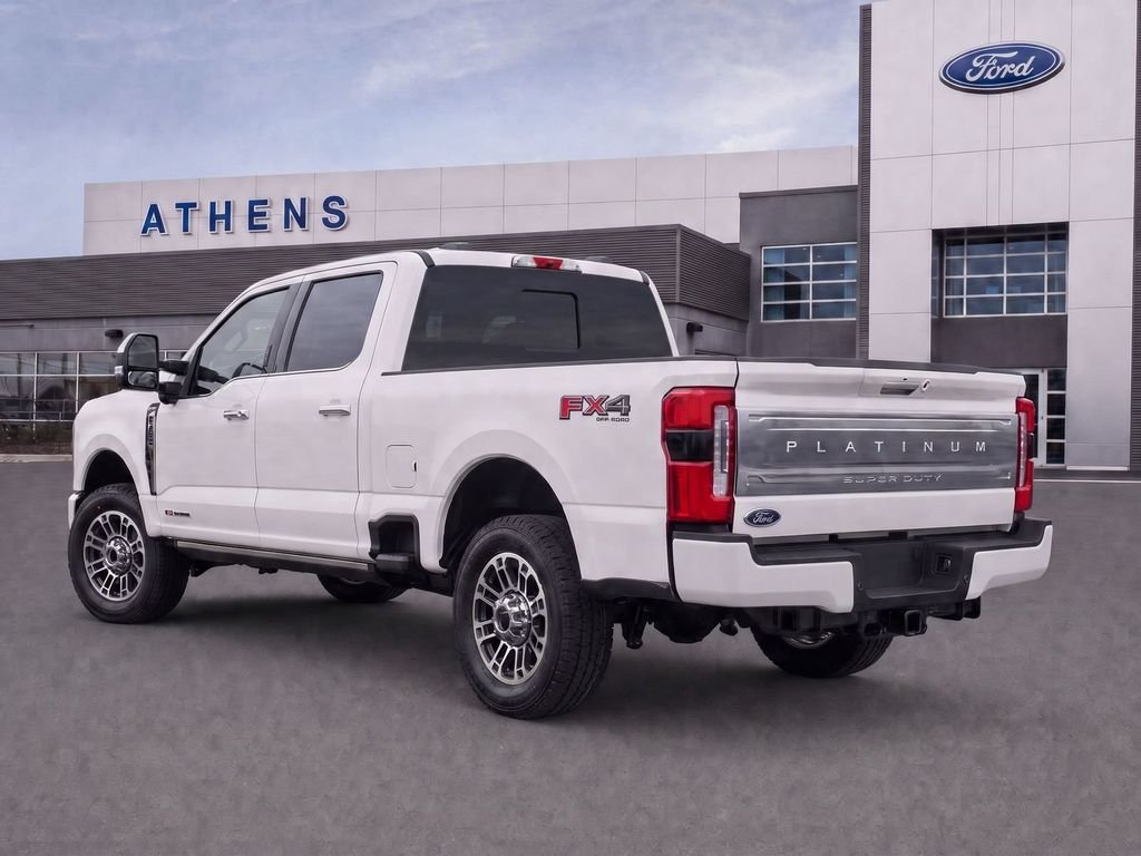 New 2026 Star White Metallic Tri-Coat Ford F-350® Platinum® image 4