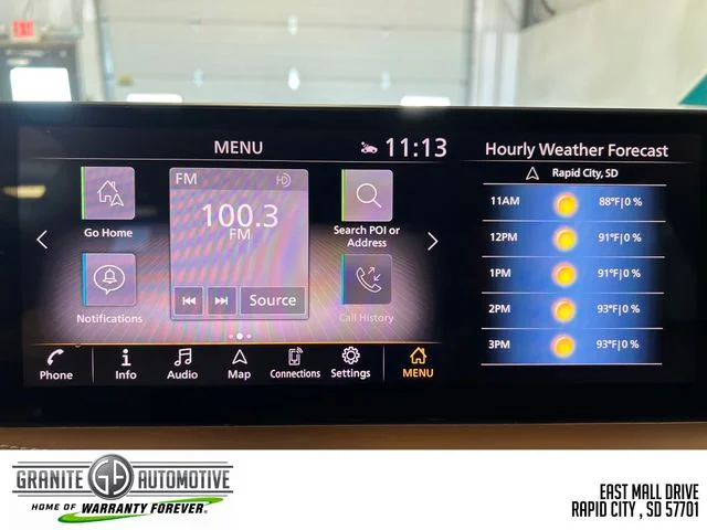 Used 2022 Blue INFINITI Sensory image 14