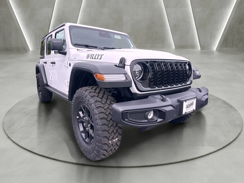 New 2026 Bright White Clearcoat Jeep Willys image 1