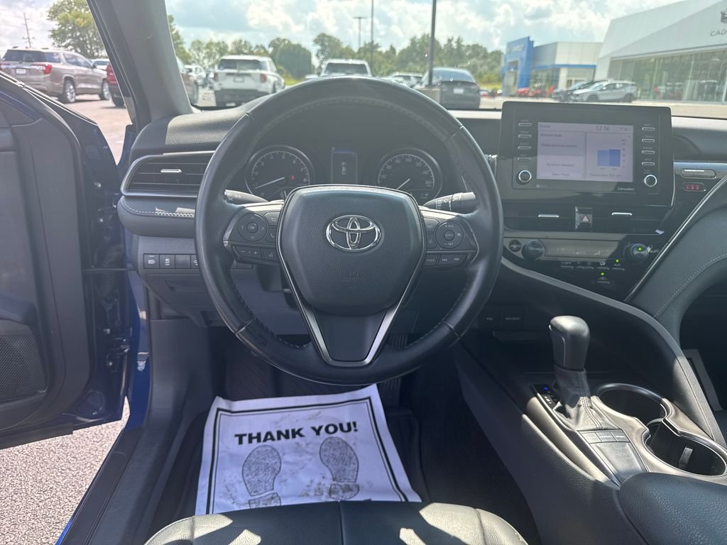 Used 2023 Blue Toyota SE image 16