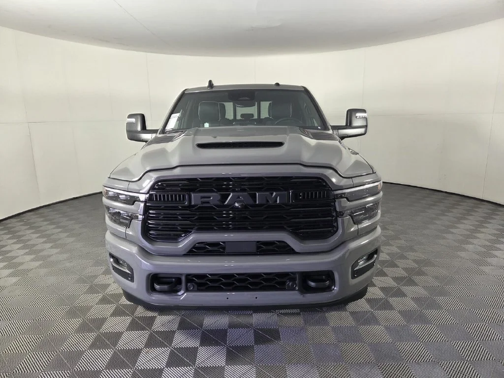 New 2026 Ceramic Gray Clear-Coat Exterior Paint RAM Laramie image 3