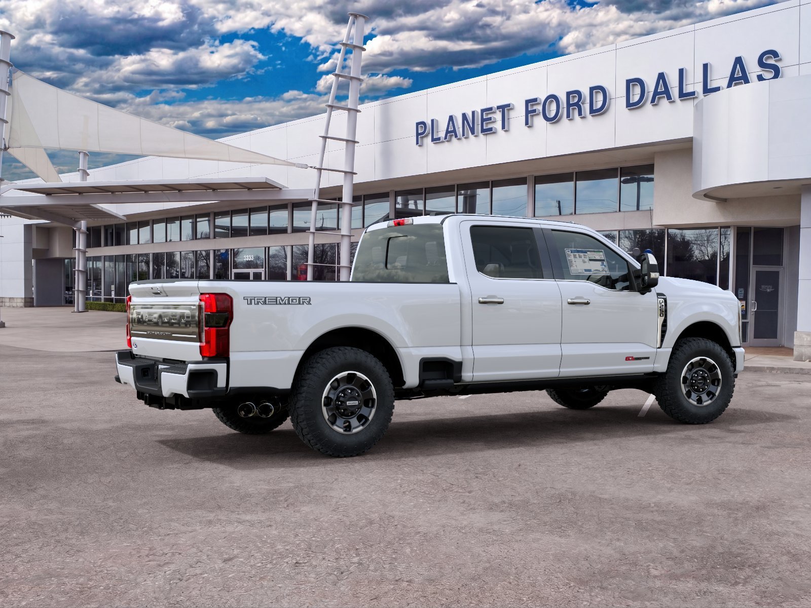 New 2027 Star White Ford F-250 Platinum image 6