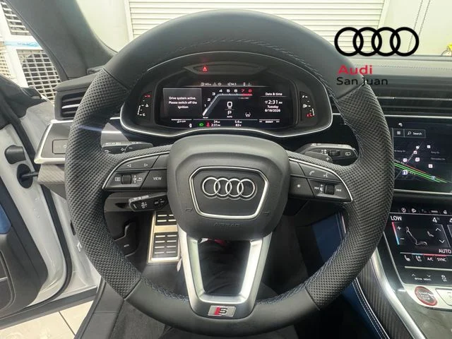 New 2026 White Audi 4.0T Prestige image 24