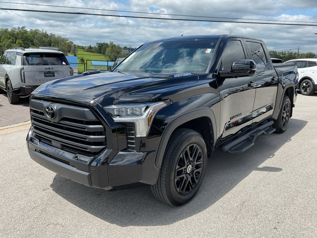 Used 2024 Midnight Black Metallic Toyota Limited Hybrid image 4